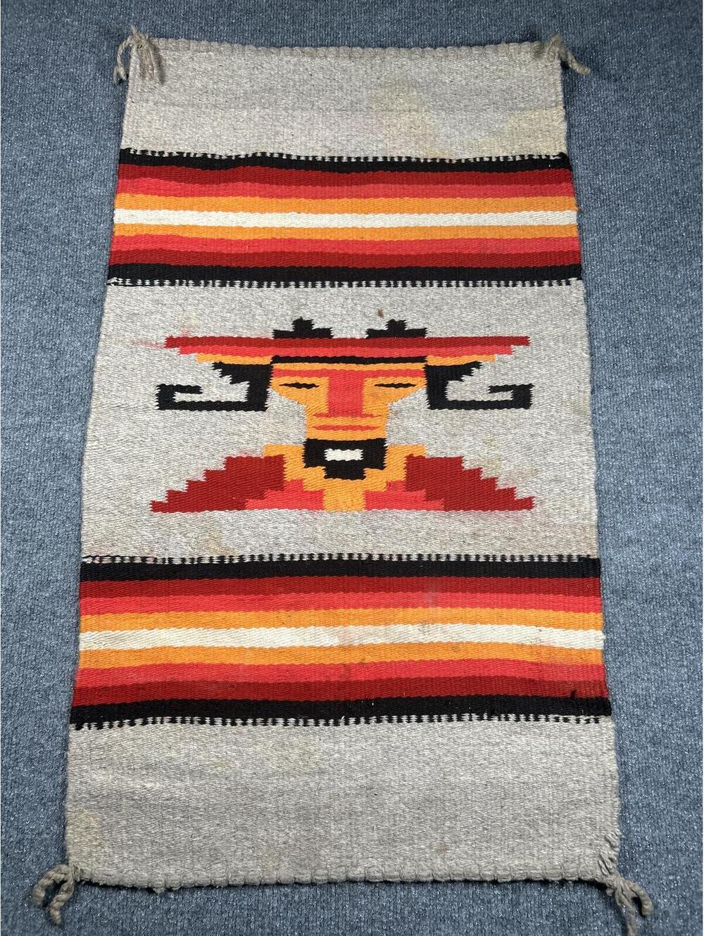 Native American art Kachina figure/Yei deity